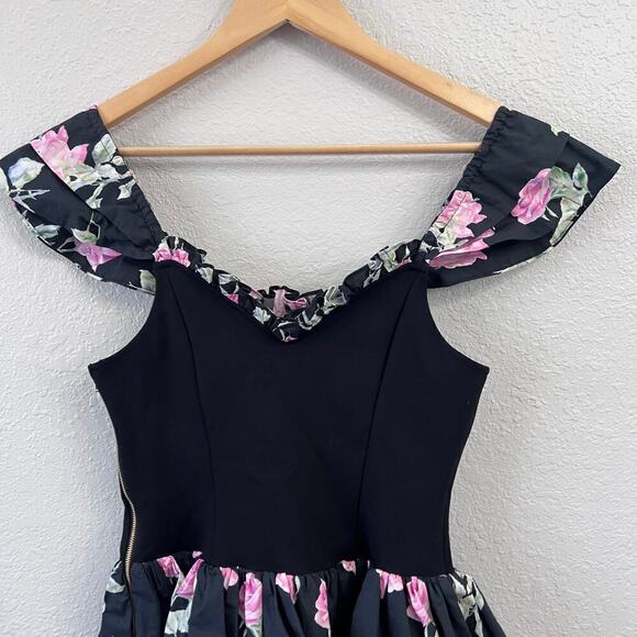 NWT LOVESHACKFANCY PASTEL FLORAL MINI DRESS - Picture 10 of 15